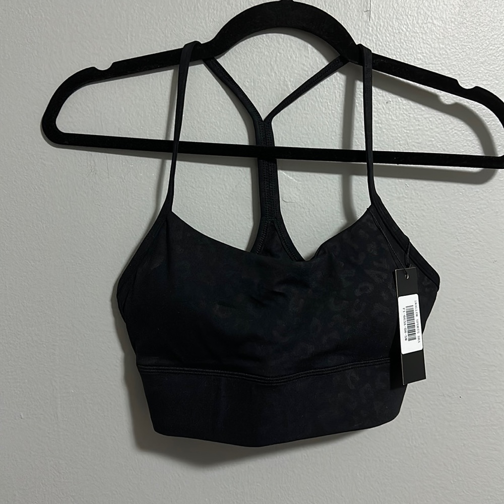 Savvi Black Cheetah Swallow Bra